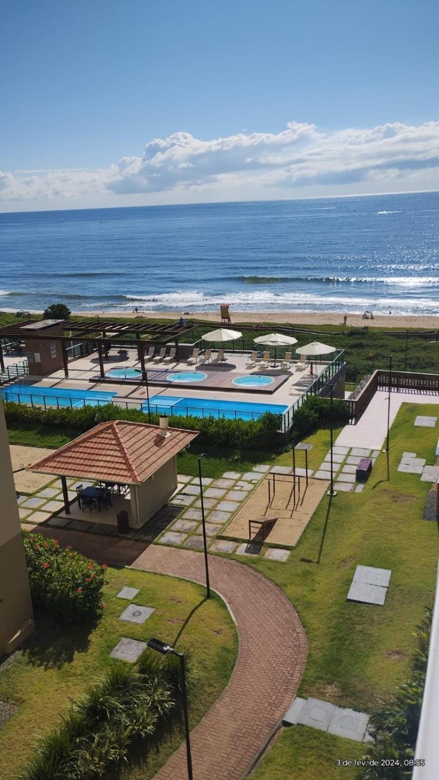 Resort Apto Frente Mar バーハ・ヴェーリャ エクステリア 写真